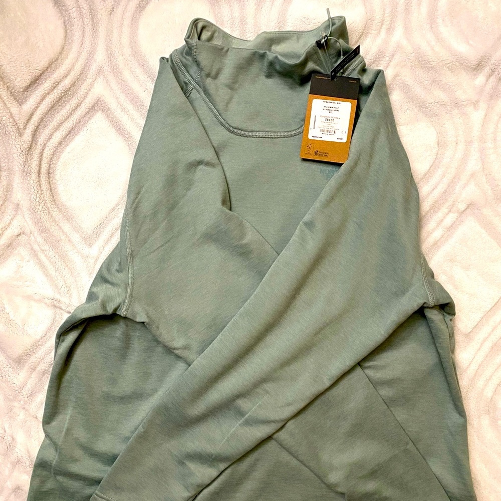 NWT 1/4 zip Northface sweater XXL